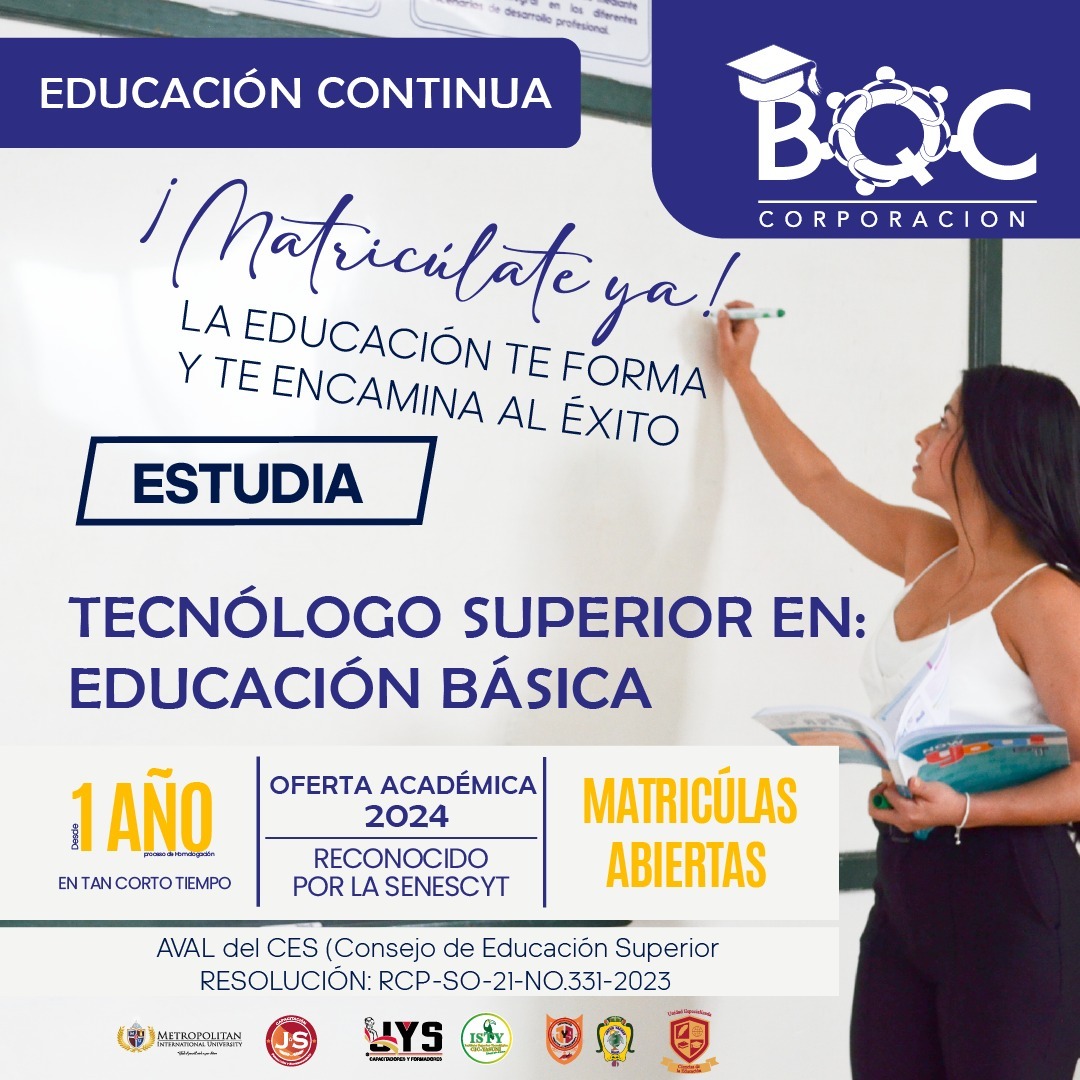 Tecnología Superior en Educación Básica